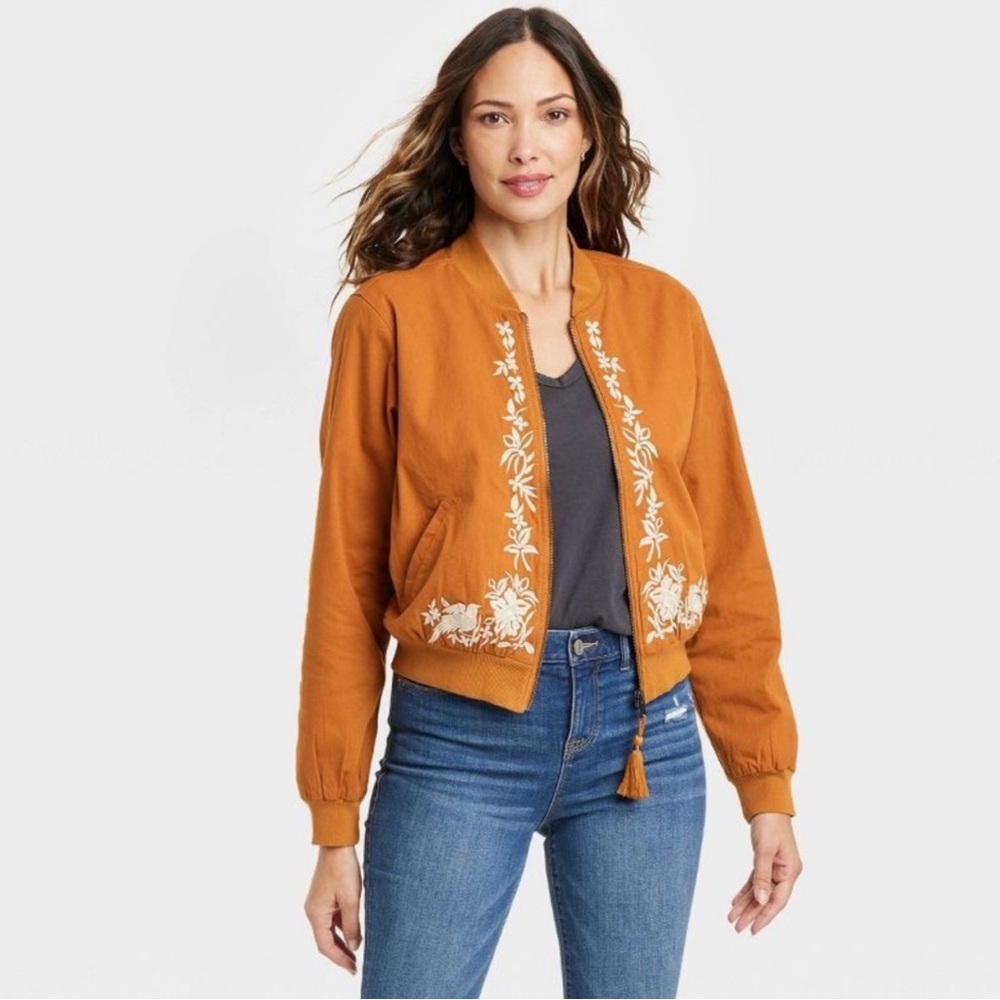 NWT Knox Rose Bomber Jacket